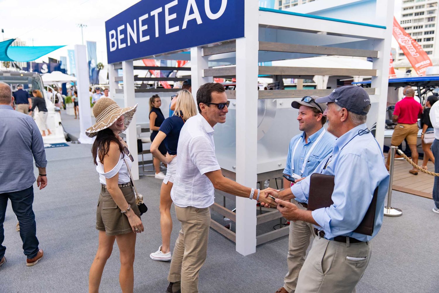 Cape Yachts at Boat Show