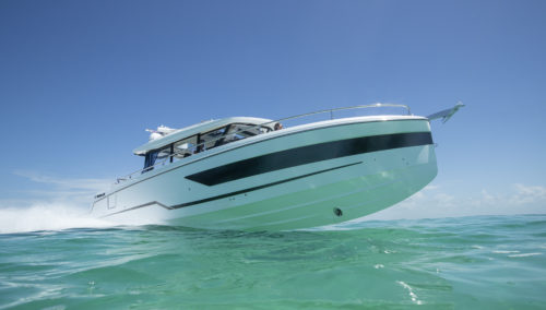 From the water view of Wellcraft 355